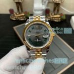 Clean Factory Copy Rolex Datejust II Two Tone Yellow Gold Band Grey Dial 41MM Watch